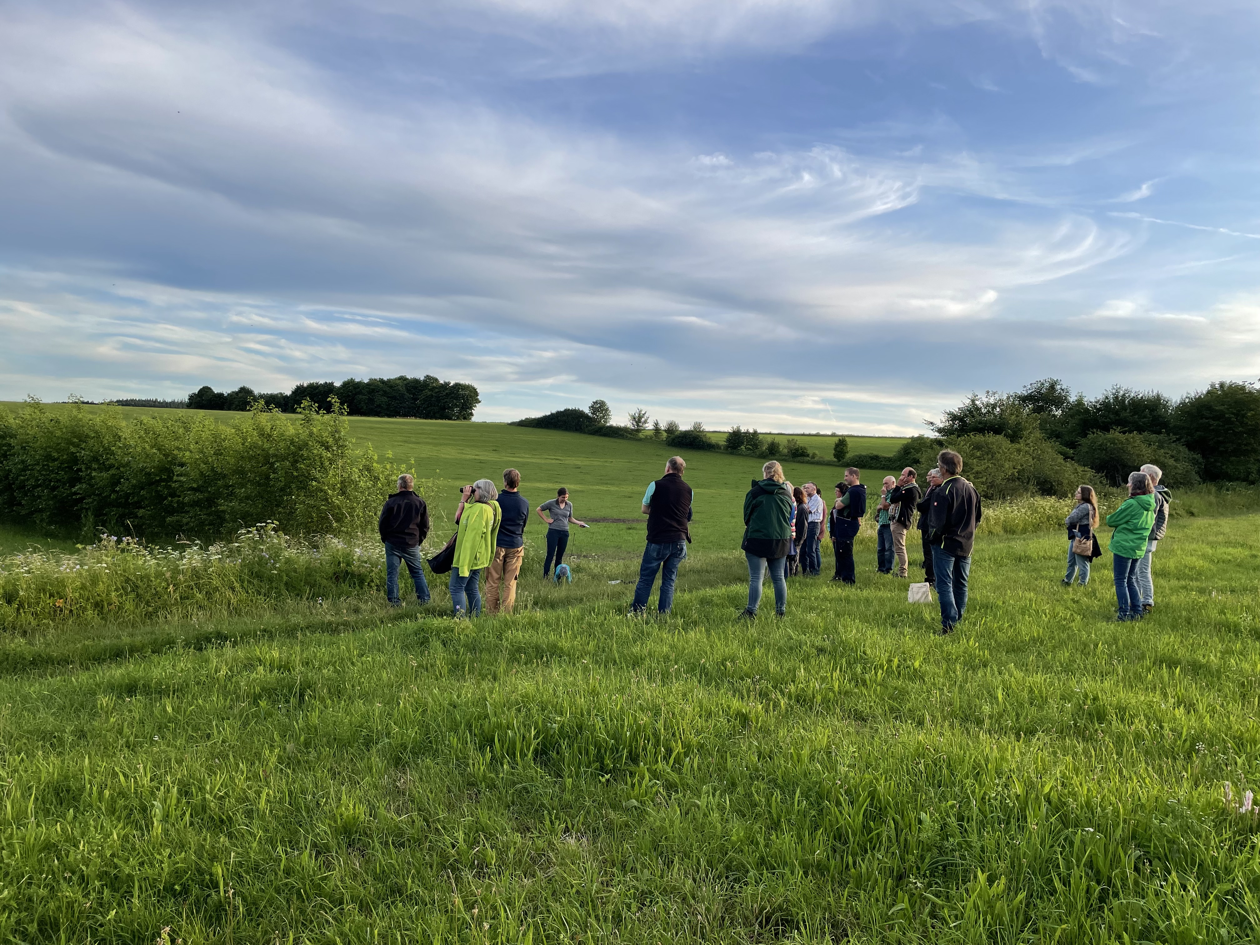 Landwirte hören über Agroforst